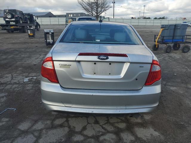 3FAHP0HA7BR222734 - 2011 FORD FUSION SE SILVER photo 6