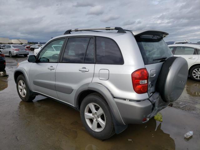 JTEHD20VX40021521 - 2004 TOYOTA RAV4 SILVER photo 2