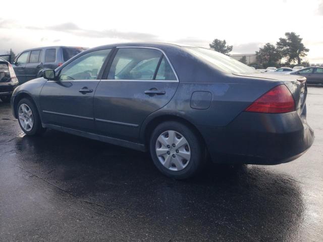 1HGCM56437A065472 - 2007 HONDA ACCORD LX BLUE photo 2