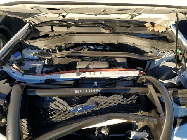 1FM5K8AWXMNA12789 - 2021 FORD EXPLORER POLICE INTERCEPTOR أبيض صورة 11