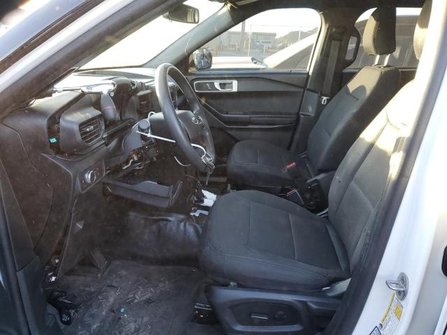 1FM5K8AWXMNA12789 - 2021 FORD EXPLORER POLICE INTERCEPTOR أبيض صورة 7