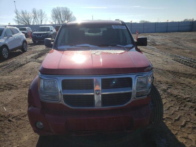 1D8GU58K67W557168 - 2007 DODGE NITRO SLT RED photo 5