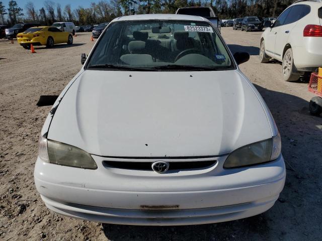 1NXBR12E1YZ403563 - 2000 TOYOTA COROLLA VE WHITE photo 5