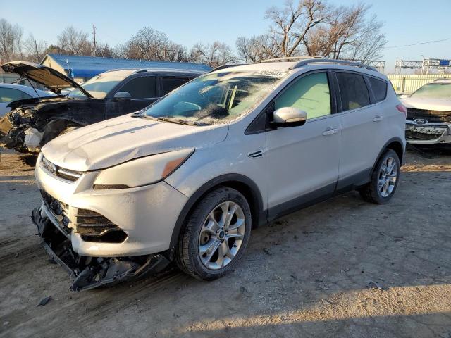 1FMCU9HX4DUD47204 - 2013 FORD ESCAPE SEL SILVER photo 1