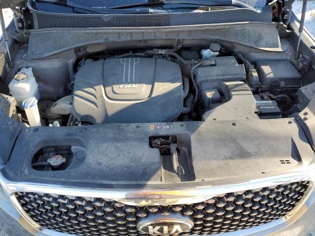 5XYPKDA54GG083673 - 2016 KIA SORENTO SX GRAY photo 11