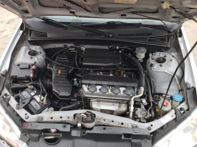 2HGES16374H574573 - 2004 HONDA CIVIC DX VP 银色 照片 11