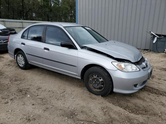 2HGES16374H574573 - 2004 HONDA CIVIC DX VP SILVER photo 4