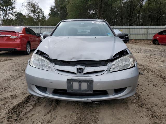 2HGES16374H574573 - 2004 HONDA CIVIC DX VP 银色 照片 5