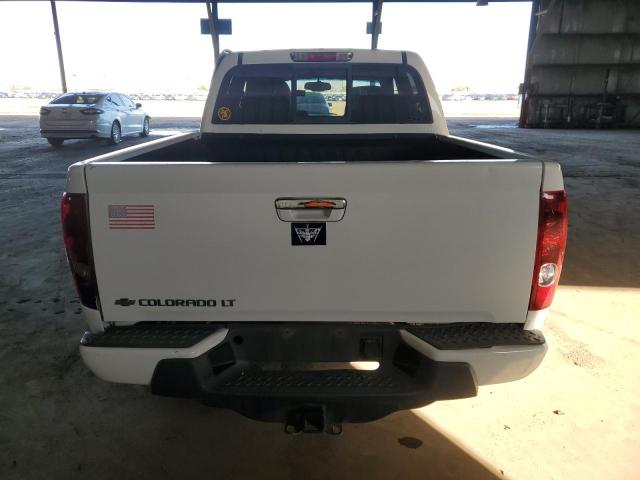 1GCDSCFE0C8169649 - 2012 CHEVROLET COLORADO LT WHITE photo 6