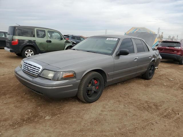 2FAFP71W55X133305 - 2005 FORD CROWN VICT POLICE INTERCEPTOR GRAY photo 1