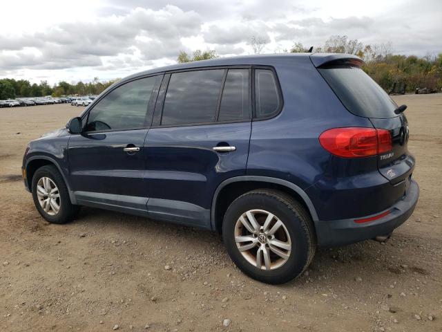 WVGAV3AX7EW567292 - 2014 VOLKSWAGEN TIGUAN S ლურჯი ფოტო 2