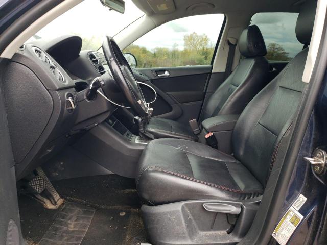WVGAV3AX7EW567292 - 2014 VOLKSWAGEN TIGUAN S ლურჯი ფოტო 7