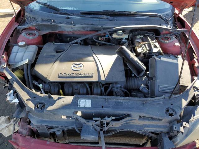 JM1BK12F441164054 - 2004 MAZDA 3 I RED photo 11