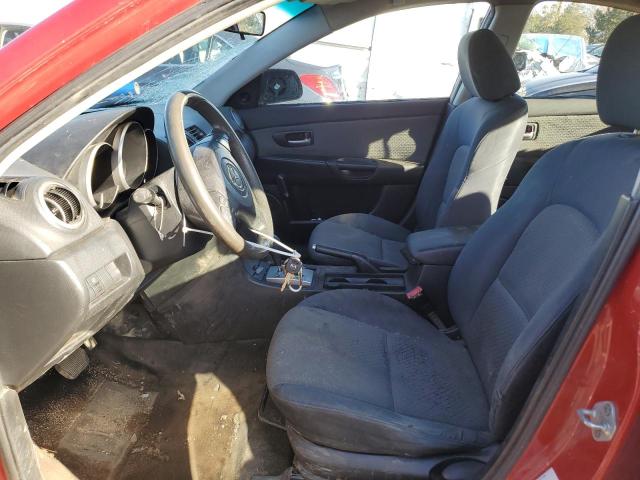 JM1BK12F441164054 - 2004 MAZDA 3 I RED photo 7