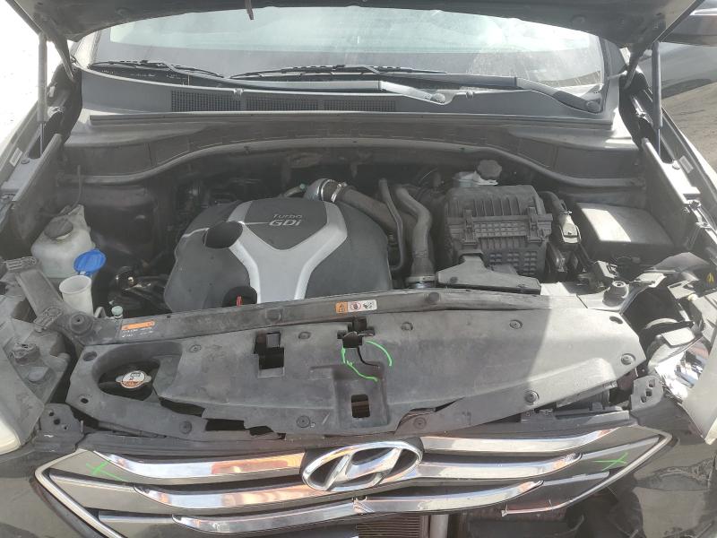 5XYZUDLA2EG161703 - 2014 HYUNDAI SANTA FE S Siyah fotoğraf 12