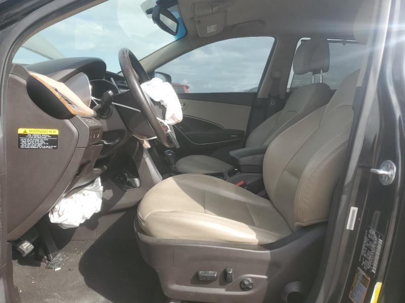 5XYZUDLA2EG161703 - 2014 HYUNDAI SANTA FE S Siyah fotoğraf 7