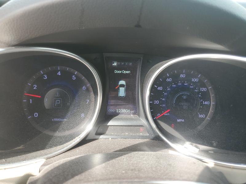 5XYZUDLA2EG161703 - 2014 HYUNDAI SANTA FE S Siyah fotoğraf 9