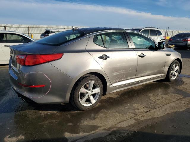 5XXGM4A71FG464220 - 2015 KIA OPTIMA LX GRAY photo 3