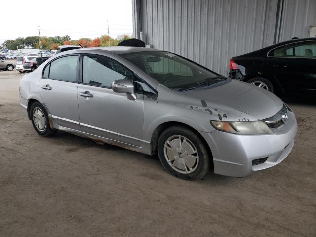 JHMFA36259S011285 - 2009 HONDA CIVIC HYBRID 银色 照片 4