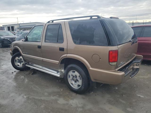 1GNDT13X44K127195 - 2004 CHEVROLET BLAZER BROWN photo 2