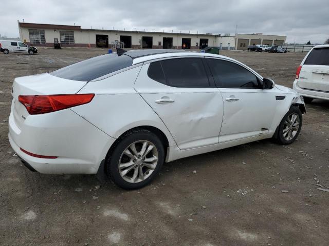 5XXGN4A74DG110282 - 2013 KIA OPTIMA EX WHITE photo 3