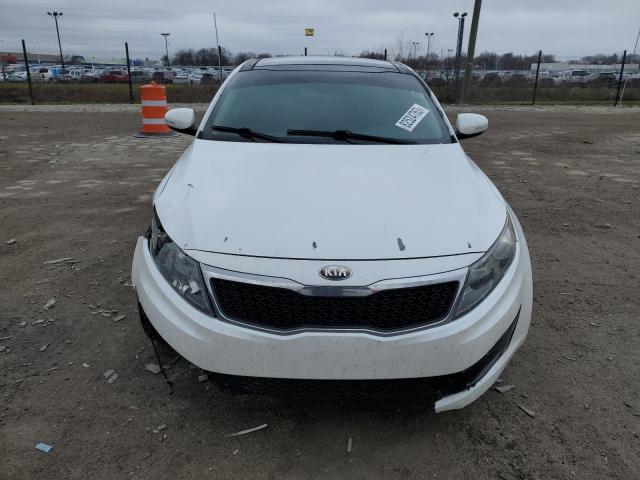 5XXGN4A74DG110282 - 2013 KIA OPTIMA EX WHITE photo 5