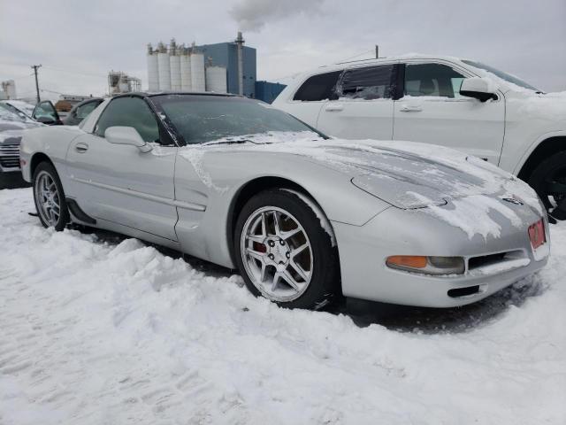 1G1YY22G415107891 - 2001 CHEVROLET CORVETTE GRAY photo 4