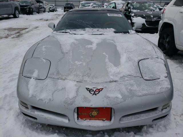 1G1YY22G415107891 - 2001 CHEVROLET CORVETTE GRAY photo 5