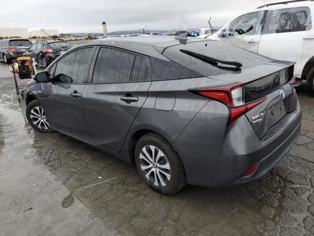 JTDL9RFU4K3011215 - 2019 TOYOTA PRIUS 灰色 照片 2