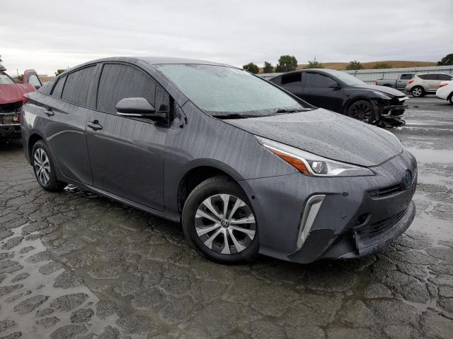 JTDL9RFU4K3011215 - 2019 TOYOTA PRIUS 灰色 照片 4