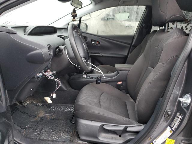 JTDL9RFU4K3011215 - 2019 TOYOTA PRIUS 灰色 照片 7