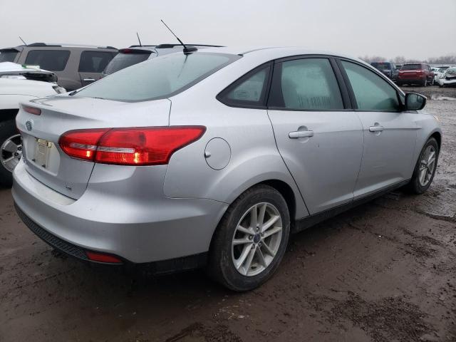 1FADP3F2XHL312740 - 2017 FORD FOCUS SE SILVER photo 3