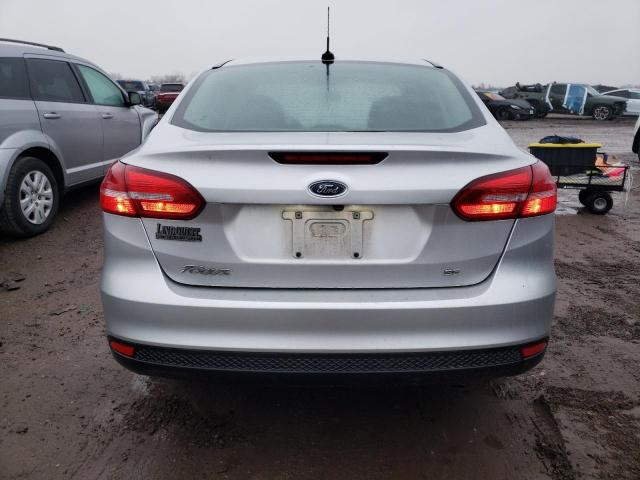 1FADP3F2XHL312740 - 2017 FORD FOCUS SE SILVER photo 6