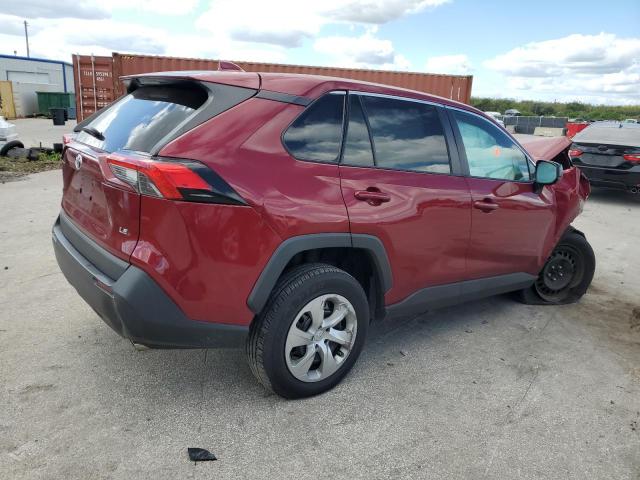 2T3H1RFV5NW192929 - 2022 TOYOTA RAV4 LE RED photo 3