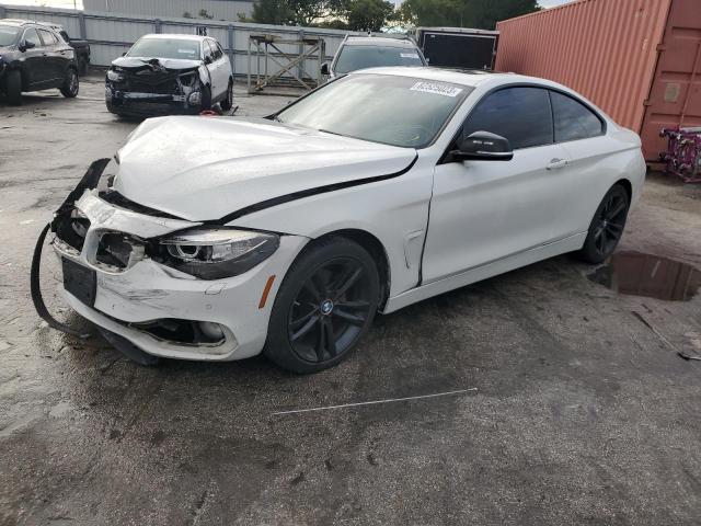 WBA3N9C5XEF721924 - 2014 BMW 428 XI WHITE photo 1