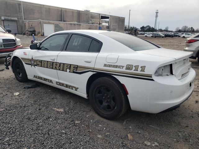 2C3CDXAT7JH210499 - 2018 DODGE CHARGER POLICE WHITE photo 2