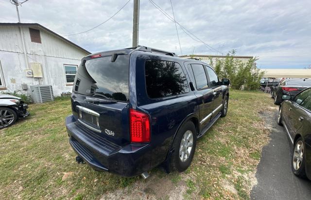 5N3AA08A47N804400 - 2007 INFINITI QX56 BLUE photo 4