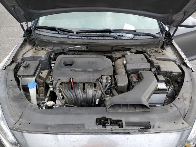 5NPE24AF0KH730488 - 2019 HYUNDAI SONATA SE GRAY photo 11