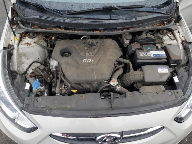 KMHCT4AE1GU996980 - 2016 HYUNDAI ACCENT SE CREAM photo 11