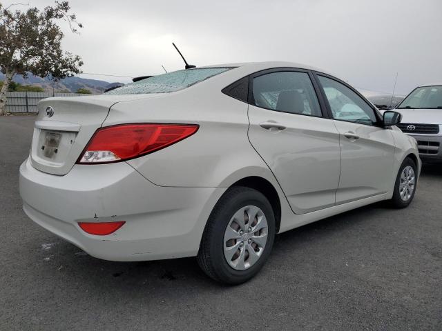 KMHCT4AE1GU996980 - 2016 HYUNDAI ACCENT SE CREAM photo 3