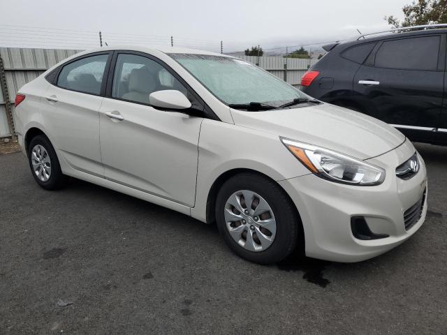 KMHCT4AE1GU996980 - 2016 HYUNDAI ACCENT SE CREAM photo 4