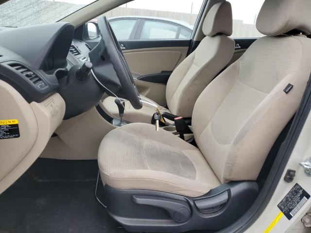 KMHCT4AE1GU996980 - 2016 HYUNDAI ACCENT SE CREAM photo 7