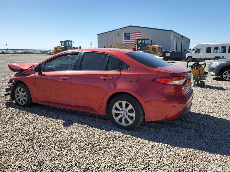 JTDEPRAEXLJ003762 - 2020 TOYOTA COROLLA LE 红色 照片 2