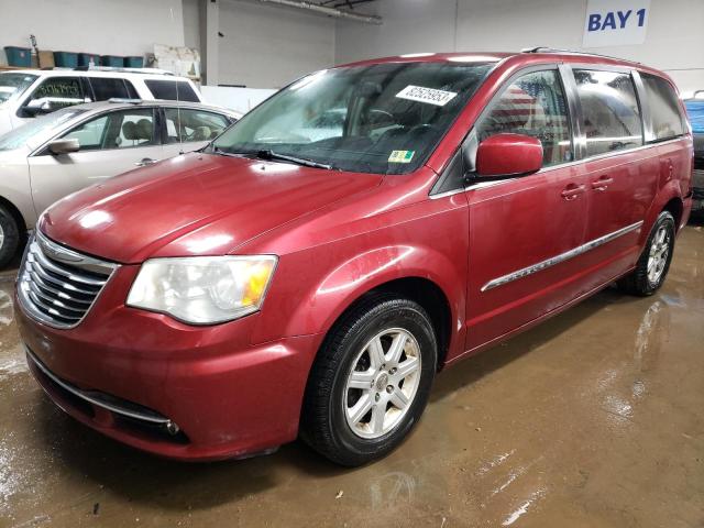2C4RC1BG7CR207414 - 2012 CHRYSLER TOWN & COU TOURING RED photo 1