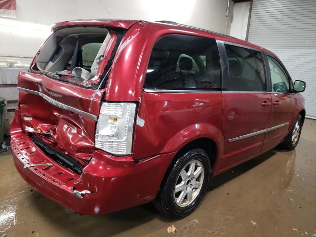 2C4RC1BG7CR207414 - 2012 CHRYSLER TOWN & COU TOURING RED photo 3