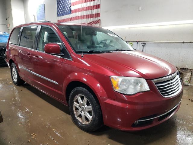 2C4RC1BG7CR207414 - 2012 CHRYSLER TOWN & COU TOURING RED photo 4