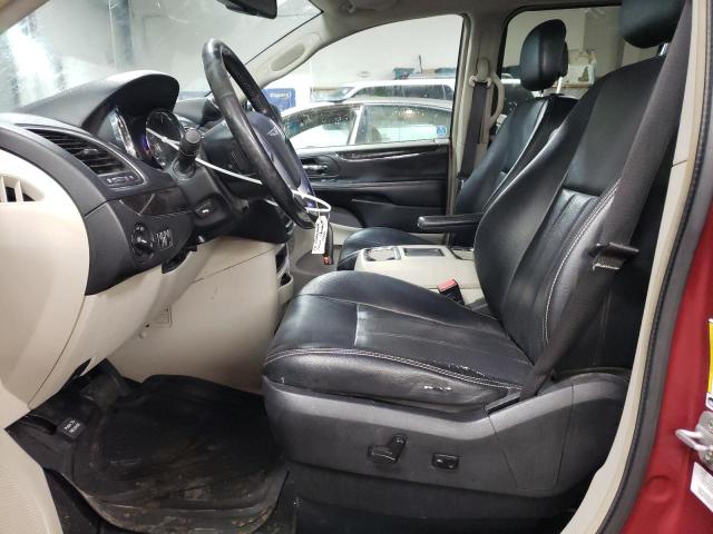 2C4RC1BG7CR207414 - 2012 CHRYSLER TOWN & COU TOURING RED photo 7