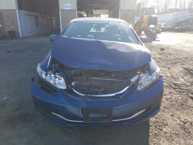 19XFB2F57EE224397 - 2014 HONDA CIVIC LX BLUE photo 5