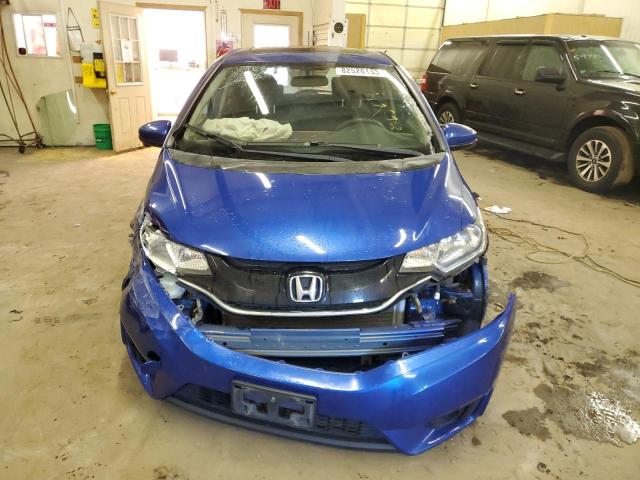 3HGGK5H88FM725403 - 2015 HONDA FIT EX BLUE photo 5