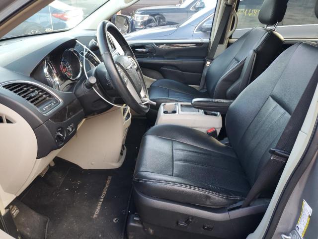 2C4RC1CG6GR283677 - 2016 CHRYSLER TOWN & COU TOURING L GRAY photo 7